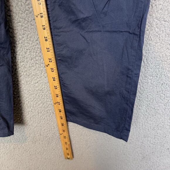 Brax Pants Mens 38x30 Blue Lightweight Cooper Fancy Casual Straight Adult - Picture 5 of 11